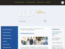 Tablet Screenshot of breafacilities.com